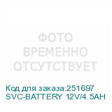 SVC-BATTERY 12V/4.5AH