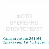 Органайзер 19, 1U Hyperline CM-1U-PL