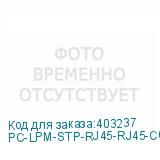 PC-LPM-STP-RJ45-RJ45-C6-5M-LSZH-GY