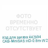 CAB-MiniSAS HD-0.8m-W22W