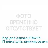 Пленка для ламинирования Silwerhof 60мкм, 216х303 мм, 100шт., глянцевая, A4 (SILWERHOF)