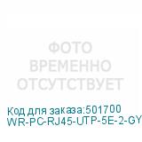 WR-PC-RJ45-UTP-5E-2-GY