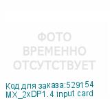 MX_2xDP1.4 input card