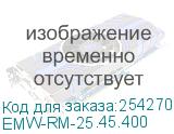 Шина монтажная 25 × 45 для шкафов EMW/EMWS глубиной 400 мм (EMW-RM-25.45.400) EMW-RM-25.45.400