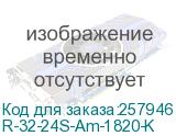 R-32-24S-Am-1820-K (Вертикальный блок розеток Rem-32 без шнура с амп., 24 Sсhuko, 32 А, алюм., 42...48U, колодка, 30112226502) CMO R-32-24S-Am-1820-K