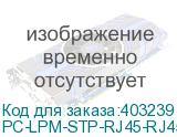 PC-LPM-STP-RJ45-RJ45-C6a-2M-LSZH-GY