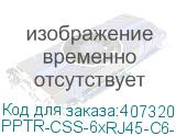 PPTR-CSS-6xRJ45-C6-U-GY