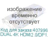 DUAL 4K HDMI2.0/DP1.2 INPUT CARD