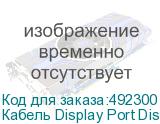 Кабель Display Port DisplayPort (m) - DVI (m), GOLD , 3м, черный (NONAME)
