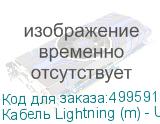 Кабель Lightning (m) - USB (m), 2м, 2.4A, белый (NONAME)