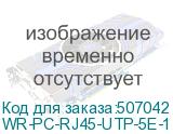 WR-PC-RJ45-UTP-5E-1-GY