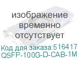 QSFP-100G-D-CAB-1M