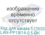 LAN-PP19/14-0.5-BK