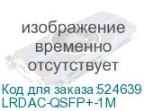 LRDAC-QSFP+-1M