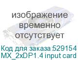 MX_2xDP1.4 input card
