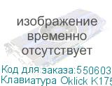 Клавиатура Oklick K175, USB, черный (OKLICK)
