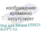 Фальшпанель с термометром в шкаф 19 1U (ЦМО) R-FPT-1U R-FPT-1U