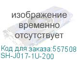 Полка стац. Cabeus SH-J017-1U-200 1U 15кг. 19 200мм серый (CABEUS) SH-J017-1U-200