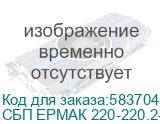 ИБП ЕРМАК ОНЛАЙН 2 Р Оптима, двойного преобразования, 2 кВА / 2 кВт, стоечный 2U, 9А-ч * 4 шт, IEC С13 * 8 (или Schuko * 3), ЖК дисплей, EPO, USB порт, RS232 порт, слот карты расширения, черный металлический корпус, Г*Ш*В(мм) 440*450*86, вес 18.7 кг. СБП ЕРМАК 220-220.2-128-Р 2121037 СБП ЕРМАК 220-220.2-128-Р 2121037